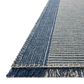 Loloi Sigrid Indigo and Ivory 2"3" x 3"9" Area Rug, , large