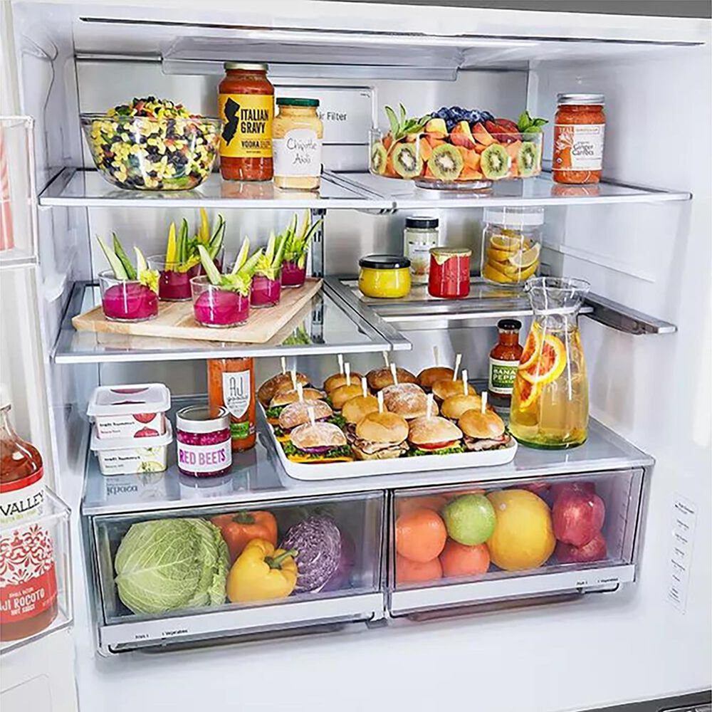 LG 29.5 Cu. Ft. 4-Door French Door Refrigerator in Stainless Steel, , large