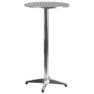 Flash Furniture 2" Folding Bar Table in Aluminum, , large