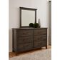 Viceray Collections Passageways 6 Drawer Dresser in Charleston Brown, , large