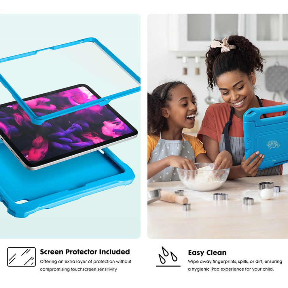 LAUT Little Buddy Case for iPad 10th Gen in Blue, , large