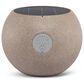 Victrola Zen Outdoor Solar Speaker with Bluetooth in Stone, , large