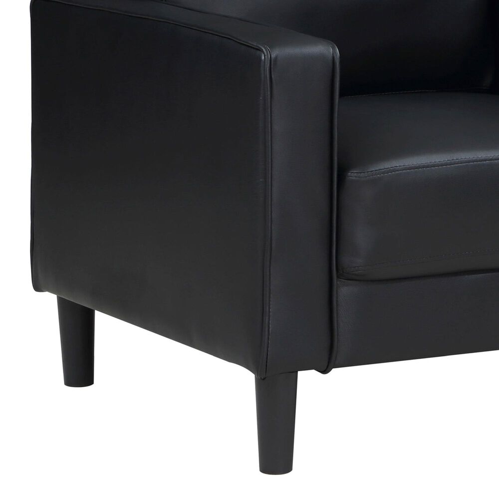 Coaster Ruth Accent Arm Chair in Black, , large