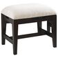 Riva Ridge Sutton Stool Benches in White and French Roast, , large