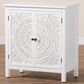 Baxton Studio Yelena 2-Door Storage Cabinet in White, , large