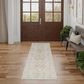 Nourison Desire Ivory and Beige 2"3" x 7"6" Runner, , large
