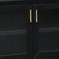 Ashley Winbardi 85" TV Stand in Black, , large