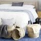 Maple and Jade Storage Basket with Handles in Beige, Matte White and Black (Set of 3), , large