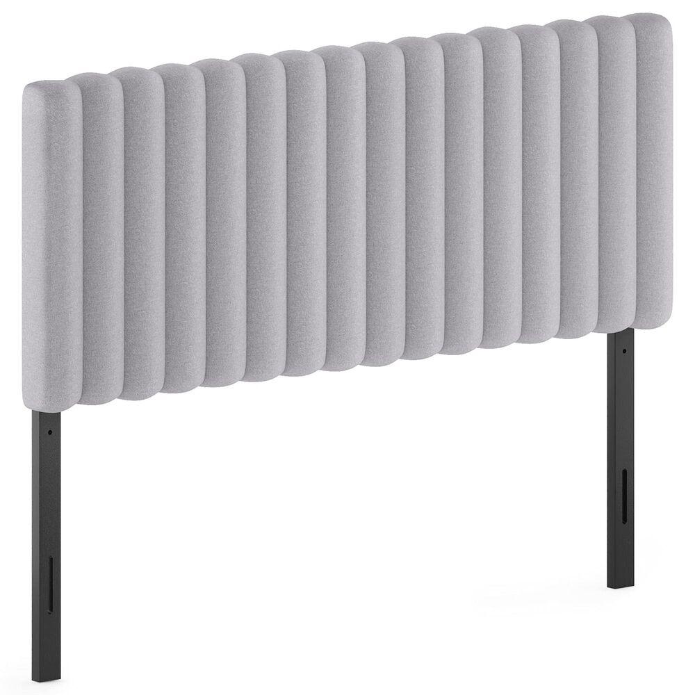 HOMLUX Roanne Full Upholstered Tufted Headboard in Glacier, , large