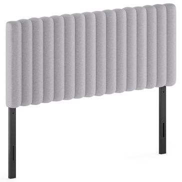 HOMLUX Roanne Full Upholstered Tufted Headboard in Glacier, , large