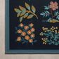 Rifle Paper Co Perennial Wildflower 2"5" x 7"8" Black Runner, , large