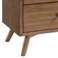 Martin Svensson Home Mid Century Modern Queen Platform Bed with Two Nightstands in Cinnamon, , large