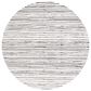 Safavieh Melody MEL118A 6"7" Round Ivory and Black Area Rug, , large