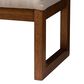 Baxton Studio Caramay Accent Bench in Light Beige, , large
