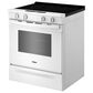 Whirlpool 30" Smart Electric Range with Air Cooking Technology in White, , large