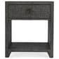 Butler Specialty Company Bar Harbor 1-Drawer Nightstand in Charcoal Gray, , large