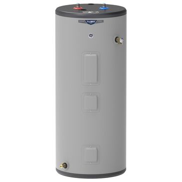 GE Appliances 40-Gallon Short Electric Water Heater in Gray, , large