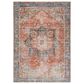 Surya Amelie AML-2309 6"7" x 9"2" Terracotta, Ivory, Butter, Black, Blush and Blue Area Rug, , large
