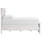 Ashley Makidern Queen Panel Bed in Whitewash, , large