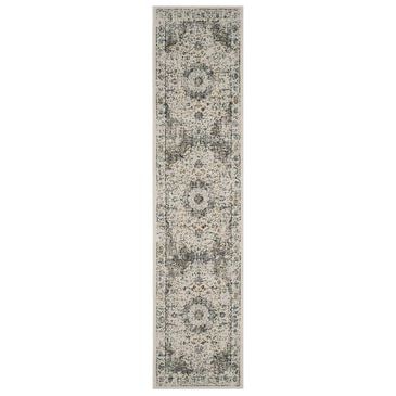 Safavieh Evoke EVK220B-211 2"2" x 11" Grey/Gold Runner, , large