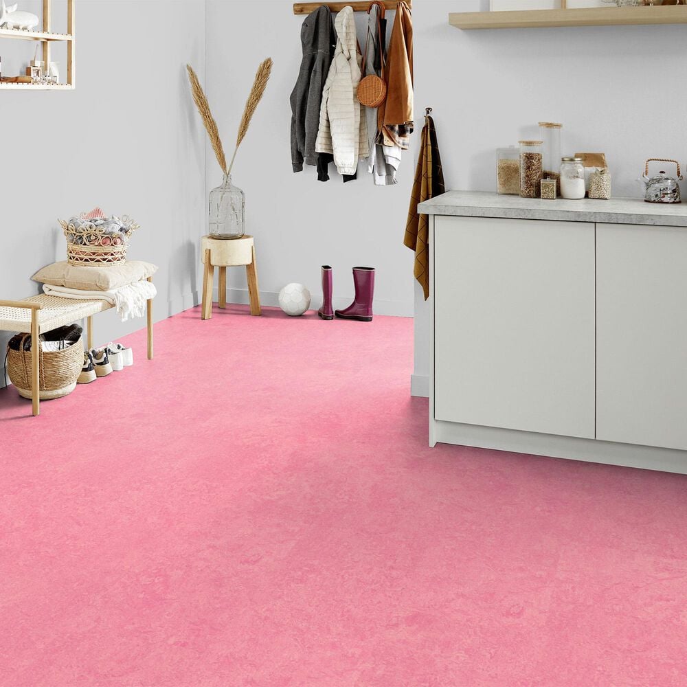 Forbo Marmoleum Cinch Loc Seal 12&quot; x 12&quot; Laminate Tile in Honey Suckle, , large