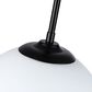 Golden Lighting Dorinda 1-Light Pendant in Matte Black, , large
