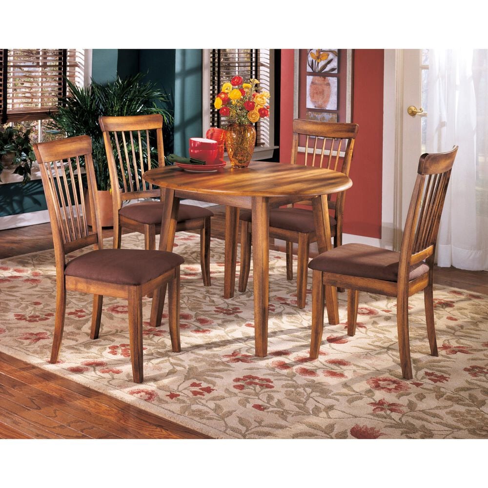 Ashley Berringer Dining Table in Rustic Brown - Table Only, , large