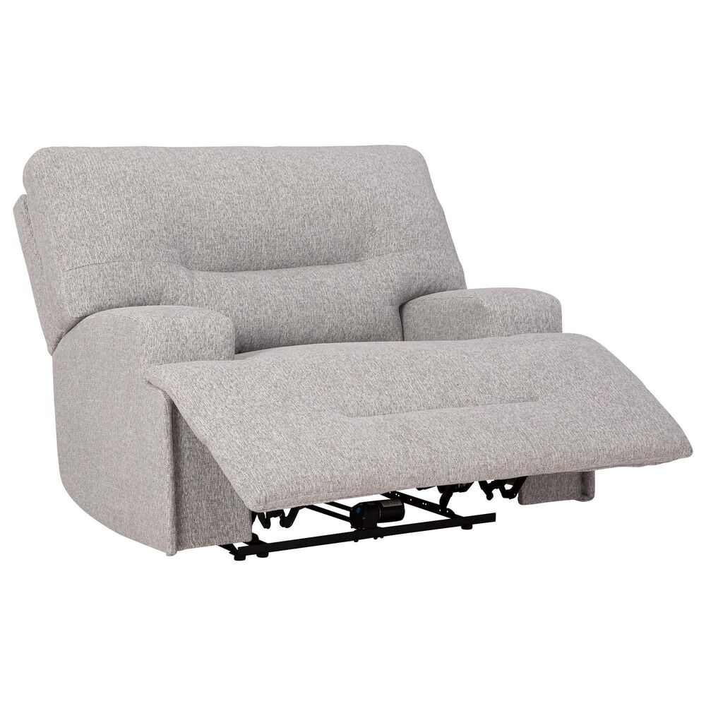Ashley Acklen Place Power Recliner in Pewter, , large