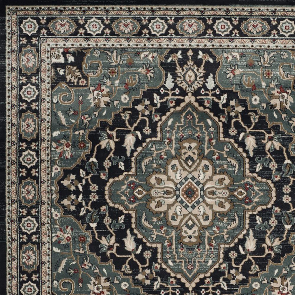 Safavieh Lyndhurst 6&#39; x 9&#39; Anthracite and Teal Area Rug, , large