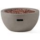 Hearth and Haven Outdoor Bowl-Shaped Propane Fire Pit with 40,000 BTU Output in Light Gray, , large