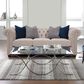 Decor-Rest Furniture 89" Stationary Sofa in Abriana Sand, , large