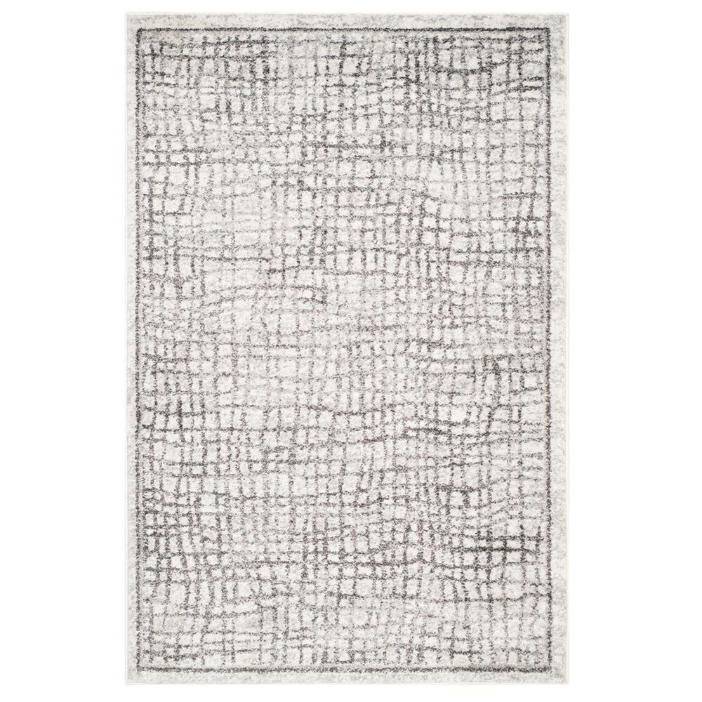 Safavieh Adirondack ADR103B-4 4&#39; x 6&#39; Silver/Ivory Area Rug, , large
