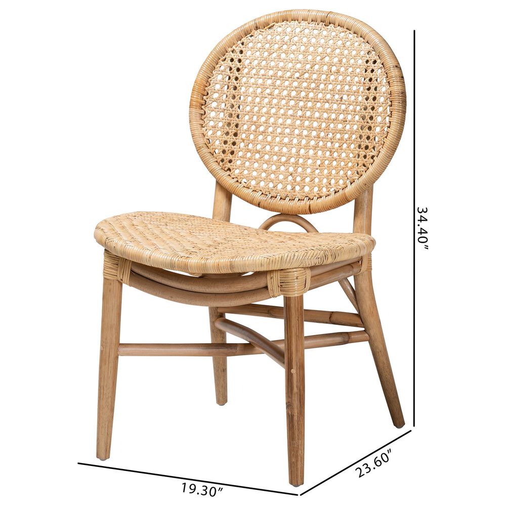 Baxton Studio Osaka Side Chair in Natural Brown, , large