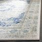Safavieh Evoke EVK220C-25 2"2" x 5" Ivory/Blue Runner, , large