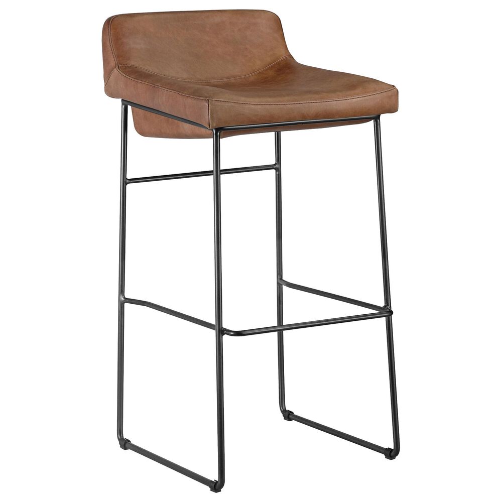 Moe"s Home Collection Startlet Barstool in Brown (Set of 2), , large