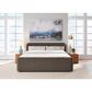Urban Home Kiki Upholstered Platform Bed in Pumpernickel Boucle (2026), , large