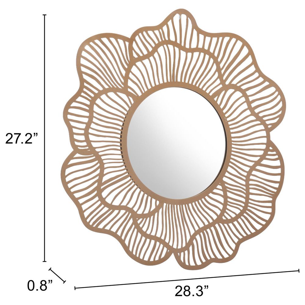Zuo Modern Ketu Mirror in Gold, , large
