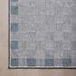 Amber Lewis x Loloi Topanga 7"10" x 10" Silver and Blue Indoor/Outdoor Area Rug, , large