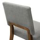 Armen Living Channell Dining Side Chair in Walnut, , large