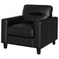 Coaster Scotland Accent Arm Chair in Black, , large