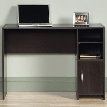 Sauder Beginnings Desk in Cinnamon Cherry, , large