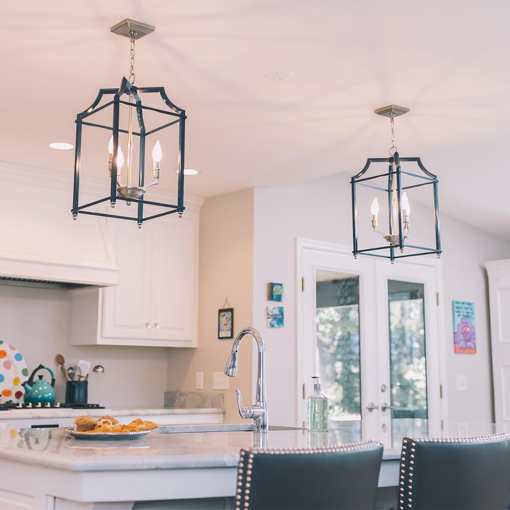Golden Lighting Leighton 3-Light Pendant in Pewter, , large