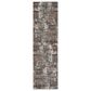 Nourison Tangra TNR02 2"2" x 7"6" Grey and Multicolor Runner, , large