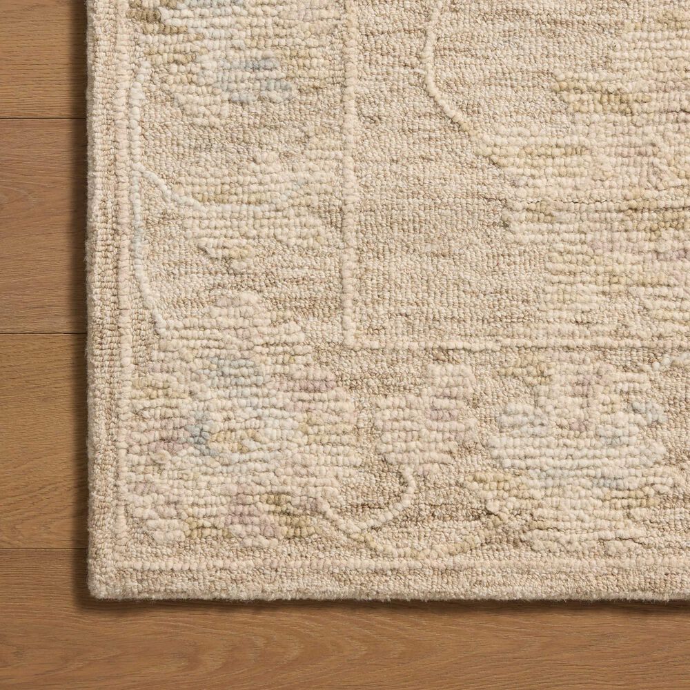 Loloi Cynthia Oatmeal and Multicolor 2&#39;3&quot; x 3&#39;9&quot; Area Rug, , large