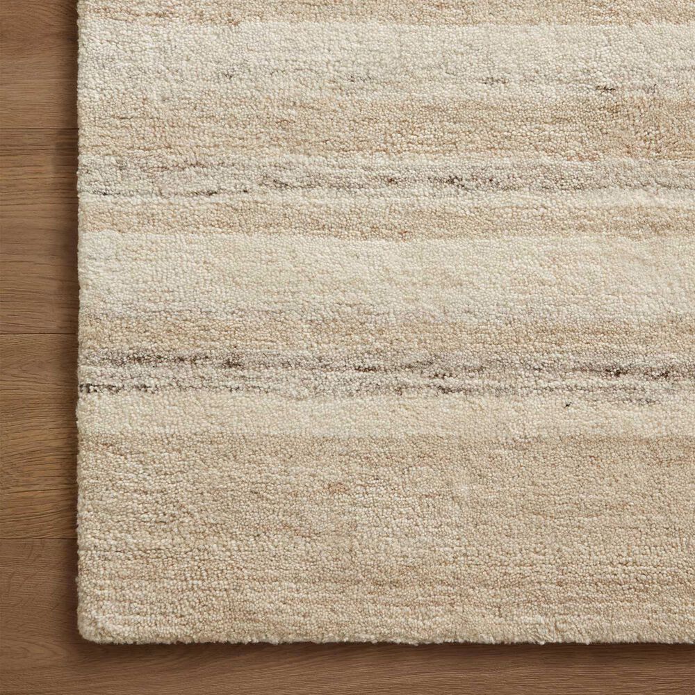 Amber Lewis x Loloi Rocky 7'9" x 9'9" Natural and Sand Area Rug, , large