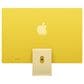 Apple 24-Inch iMac All-in-One Desktop - Apple M4 chip - 10-core CPU - 16GB RAM - 10-core GPU - 512GB SSD in Yellow with 3-Year AppleCare+, , large
