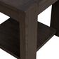 Belle Furnishings Lennox Hill Square End Table in Bark, , large