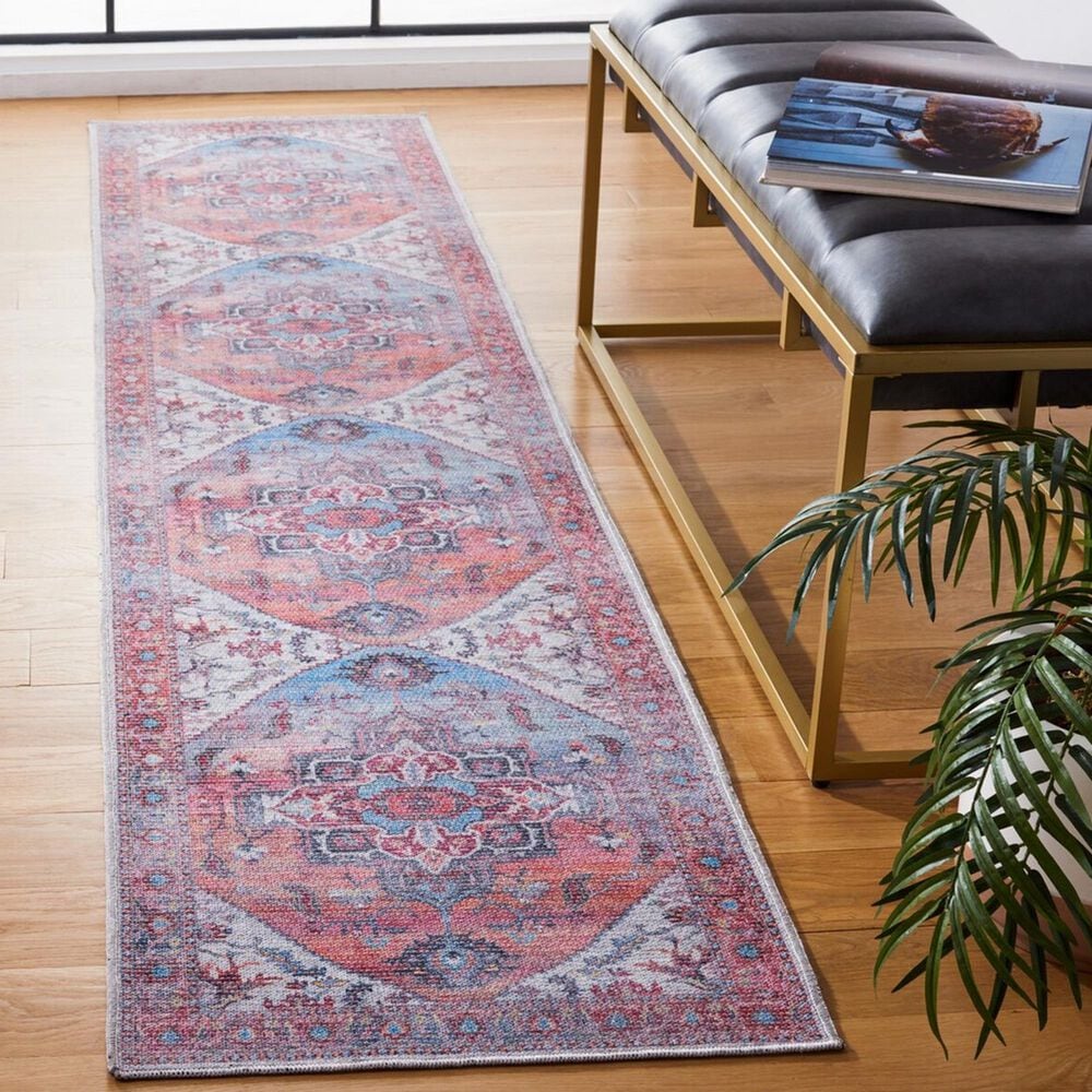 Safavieh Serapi SEP537 2&#39; x 9&#39; Rust and Ivory Runner, , large