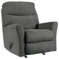 Signature Design by Ashley Maier Rocker Recliner in Charcoal, , large