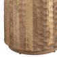 Slatehouse Gibson Round End Table in Brown, , large